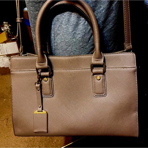 Miztique Handbags - Elegant Miztique Taupe Handbag